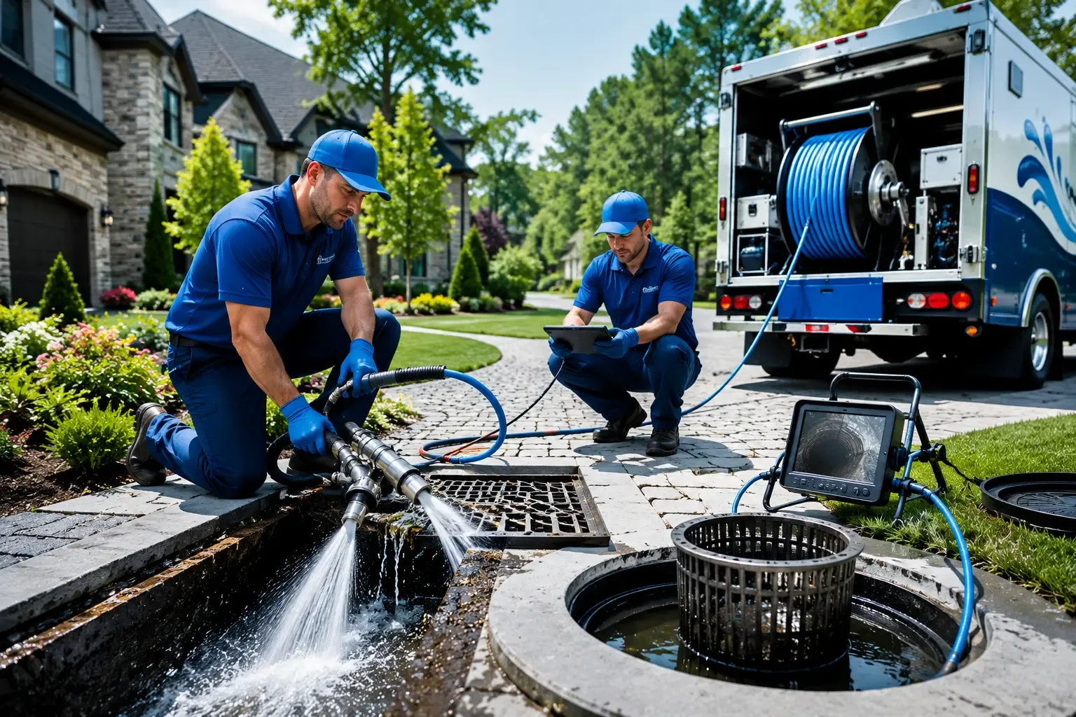 Local outdoor drain cleaning professionals in Austwell, TX